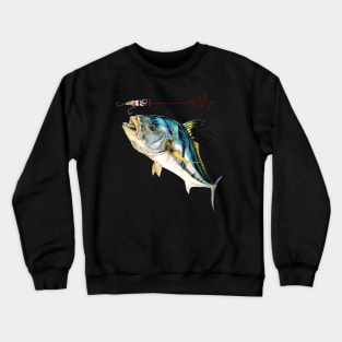 rooster fish II Crewneck Sweatshirt